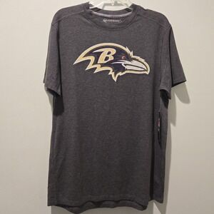 47 Forward Baltimore Ravens NFL Graphic T-Shirt Mens Medium Gray New with‎ tags
